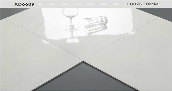 Price Friendly High Quality Polished White Marble Porcelain Tiles for Flooring  600*600mm PY6648