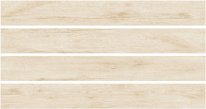 Light Color Solid Wood Look Porcelain 150*800mm for Indoor and Outdoor Flooring Ceramic Tiles 158505