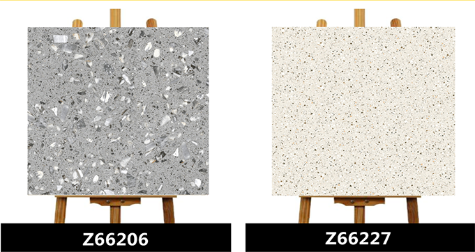 Factory Direct Sale Rustic Tiles Terrazzo Porcelain Floorinig 600*600MM Z66206 for Hard Flooring