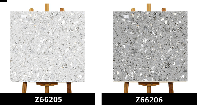 High Quality Strong Rustic Tiles Terrazzo Porcelain Flooring 600*600MM Z66205 for exterior 