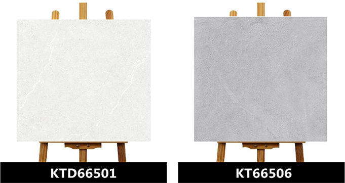 Factory Direct Sale Good Price Cement Look Rectified Rustic Porcelain Tiles for Modern Design KT66506