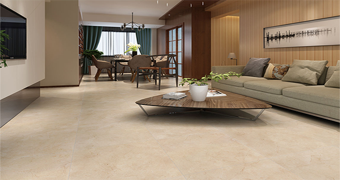 Hot Sale Stone Imitation Porcelain Tiles with Light Brown Color for House Decoration 600*600 MM 60036