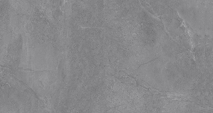 Matt Surface Anti-Slip Dark Gray Cement look  Rustic Tiles with Siple Water Wave Textures KT66507