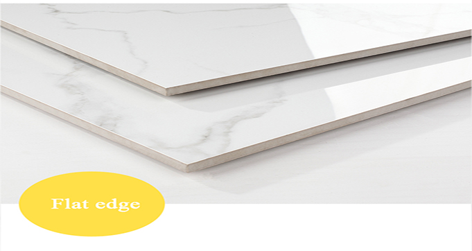 High Quality  600*1200 MM Modern Villa Marble Look Vitrified Polished Glazed China Porcelain Tile  LV12012