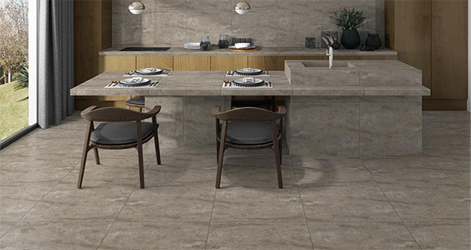 Modern Design Cement Conrete Look Matt Finish Rustic Floor Tile Porcelain Tile PS602