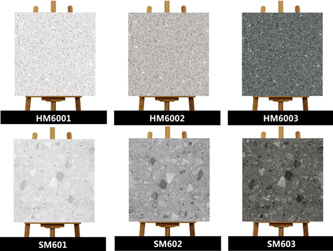 Whole Sale Cheap Price Non -Slippery Precast Terrazzo Tiles 600*600 Terrazzo Floor Tiles SM602