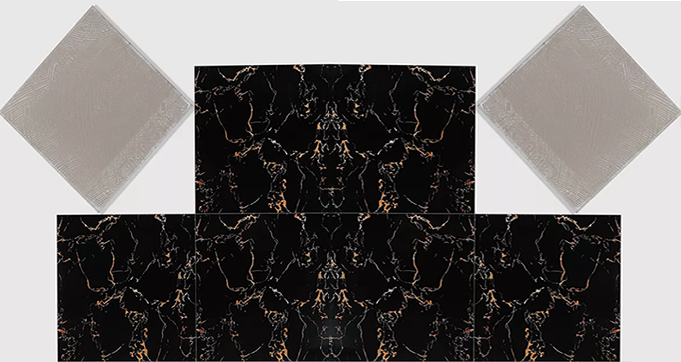 Luxury Design Glazed Polished High Glossy Porcelain Tiles Marble Look Tiles for Flooring and Wall Decoration GUCCI 6601