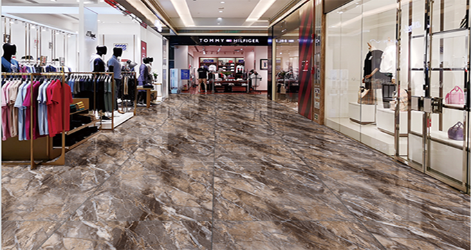 Hot Sale Elegant Design High Gloosy Galzed Polished Porcelain Tiles with Rectified Edge 60*60CM  GUCCI 6604