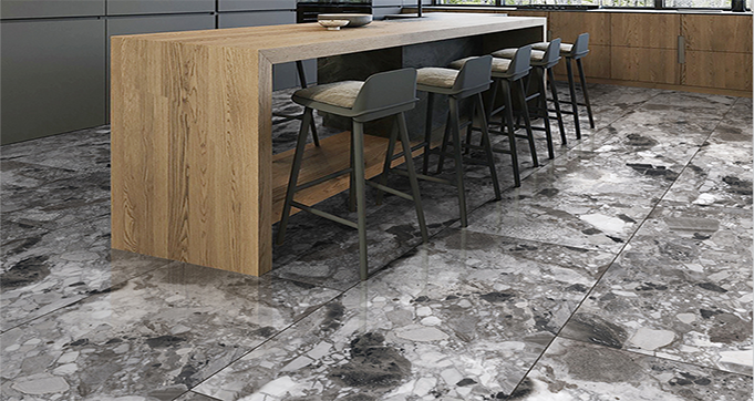 60*120CM Alp Stream Villa and Showroom Design Glazed Polished Porcelain Tiles Luxury Design Flooring  GUCCI 12602